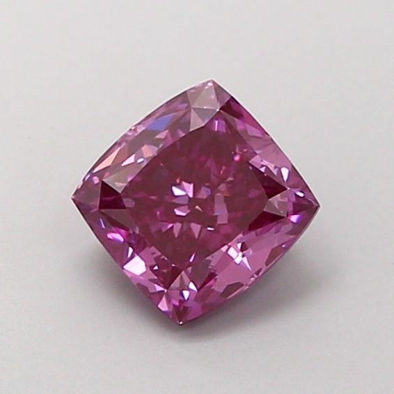 Loose Diamond - CUSHION MODIFIED 0.92ct Fancy Vivid Pink VS1: Loose Diamond - CUSHION MODIFIED 0.92ct Fancy Vivid Pink VS1 Source: This is a real non-mined Diamond that has been grown in a lab Shape: CUSHION MODIFIED Carats: 0.92 Color: Fancy Vivid Pink Certific