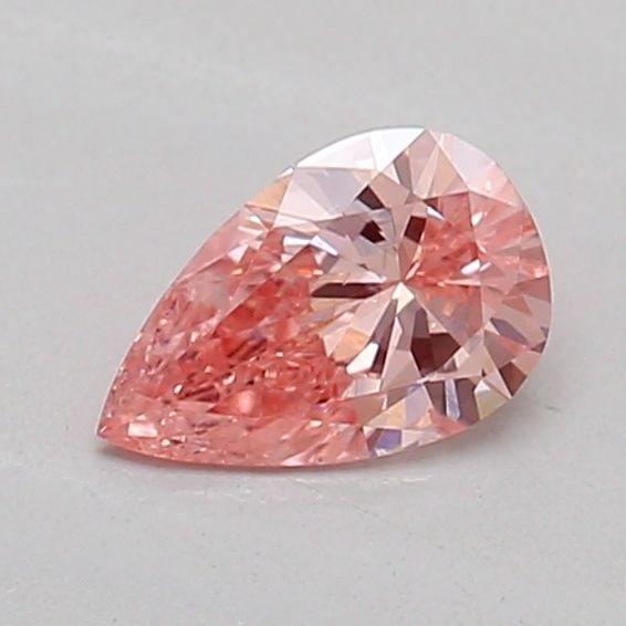 Loose Diamond - PEAR 0.28ct Fancy Vivid Pink SI1: Loose Diamond - PEAR 0.28ct Fancy Vivid Pink SI1 Source: This is a real non-mined Diamond that has been grown in a lab Shape: PEAR Carats: 0.28 Color: Fancy Vivid Pink Certification: IGI Additional im