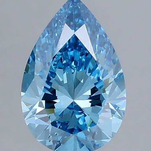 Loose Diamond - PEAR 1.51ct Fancy Vivid Blue VS2: Loose Diamond - PEAR 1.51ct Fancy Vivid Blue VS2 Source: This is a real non-mined Diamond that has been grown in a lab Shape: PEAR Carats: 1.51 Color: Fancy Vivid Blue Certification: IGI Video: