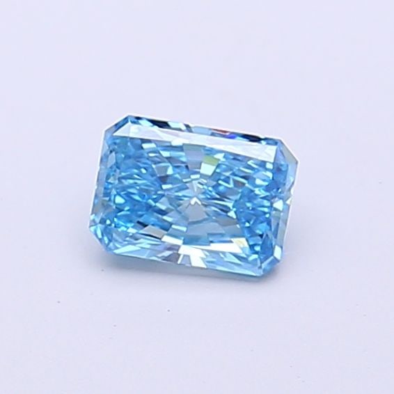 Loose Diamond - RADIANT 0.34ct Fancy Vivid Blue VS1: Loose Diamond - RADIANT 0.34ct Fancy Vivid Blue VS1 Source: This is a real non-mined Diamond that has been grown in a lab Shape: RADIANT Carats: 0.34 Color: Fancy Vivid Blue Certification: IGI Video:
