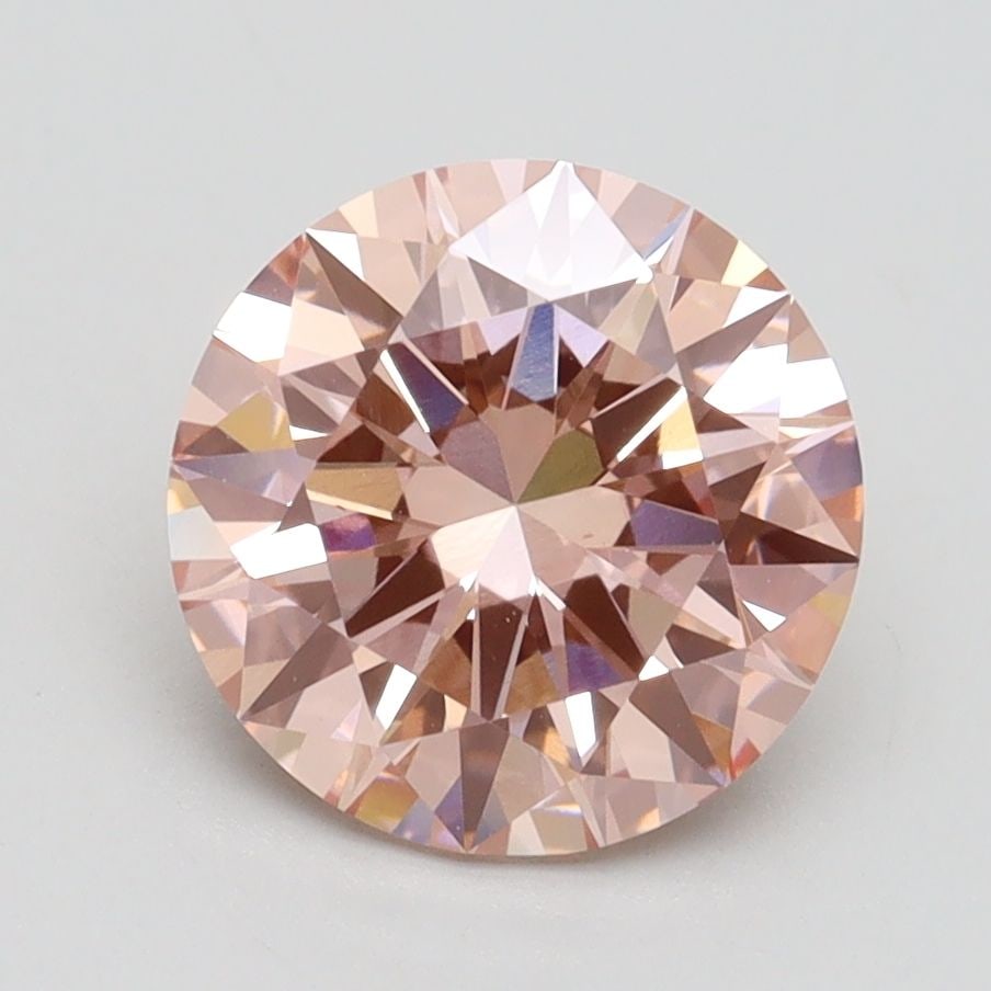 Loose Diamond - ROUND 2.22ct Fancy Intense Pink VS1: Loose Diamond - ROUND 2.22ct Fancy Intense Pink VS1 Source: This is a real non-mined Diamond that has been grown in a lab Shape: ROUND Carats: 2.22 Color: Fancy Intense Pink Certification: IGI Video: