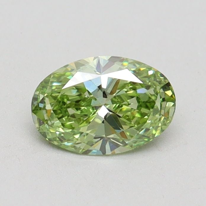 Loose Diamond - OVAL 0.53ct Fancy Vivid Green VS1: Loose Diamond - OVAL 0.53ct Fancy Vivid Green VS1 Source: This is a real non-mined Diamond that has been grown in a lab Shape: OVAL Carats: 0.53 Color: Fancy Vivid Green Certification: IGI Video: