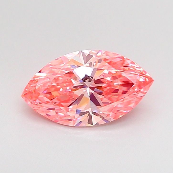 Loose Diamond - MARQUISE 1.0ct Fancy Vivid Pink VS1: Loose Diamond - MARQUISE 1.0ct Fancy Vivid Pink VS1 Source: This is a real non-mined Diamond that has been grown in a lab Shape: MARQUISE Carats: 1.0 Color: Fancy Vivid Pink Certification: NONE Video: