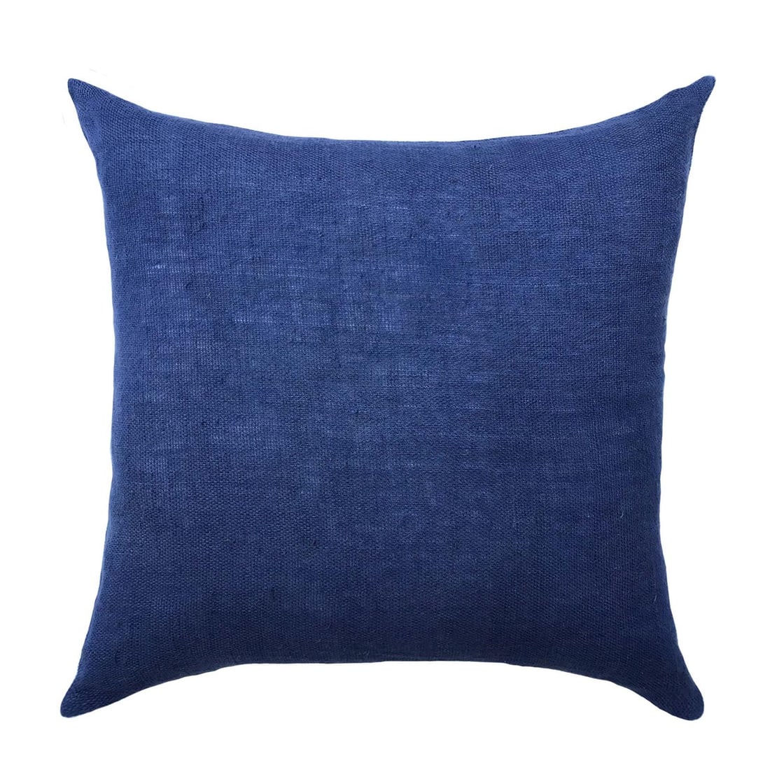 Elegant Davina Navy Blue Pillow 100% Stonewashed Linen (1 of 1)