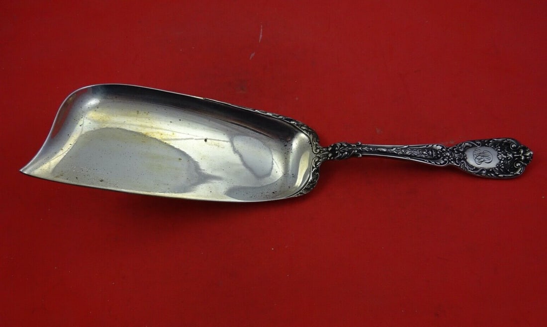 Gorham Florentine Sterling Silver Crumber 11 7/8" Monogrammed (1 of 2)