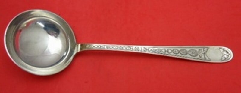 Christofle Villeroy Silverplate Soup Ladle 13 Inch Serving Spoon (1 of 3)