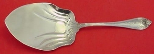 International Sterling Silver Florence Pie Server Monogrammed 8 3/4" (1 of 2)