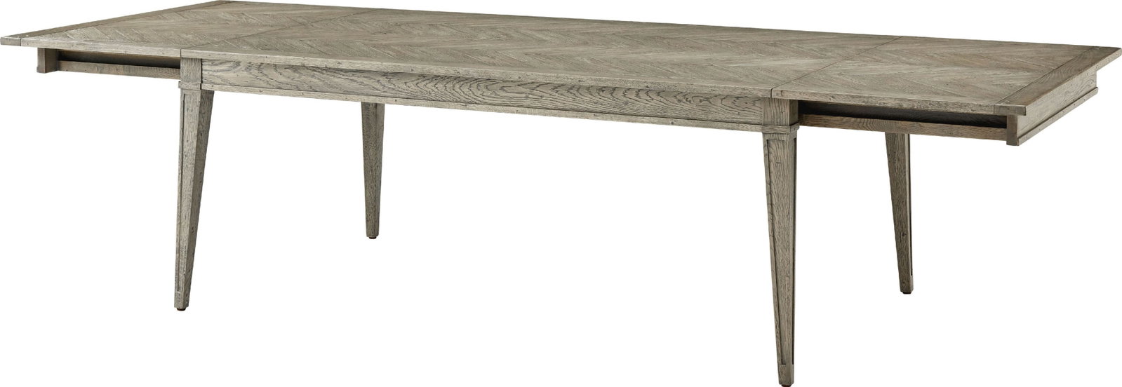 Theodore Alexander Rustic Echoes Dining Table with Butterfly Extensions - 2