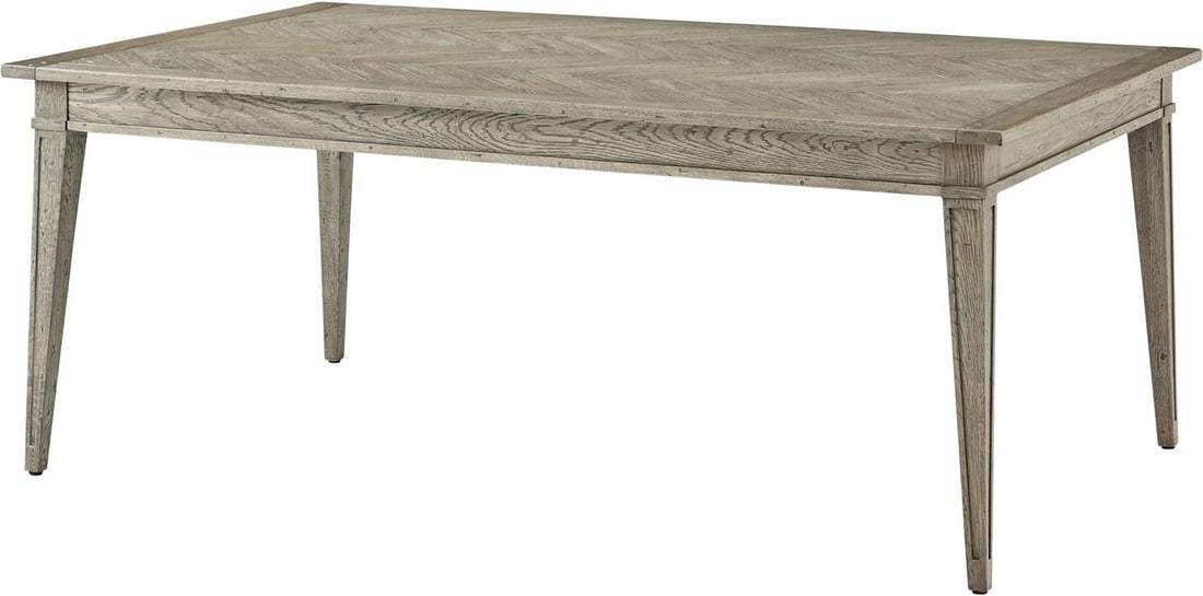Theodore Alexander Rustic Echoes Dining Table with Butterfly Extensions - 6