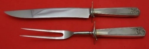 Devonshire International Sterling Silver 2pc Roast Carving Set (1 of 1)