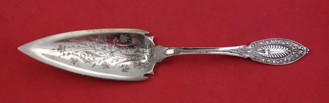 John Polhamus-Shiebler Princess Sterling Silver Jelly Cake Server 7 3/4" (1 of 2)