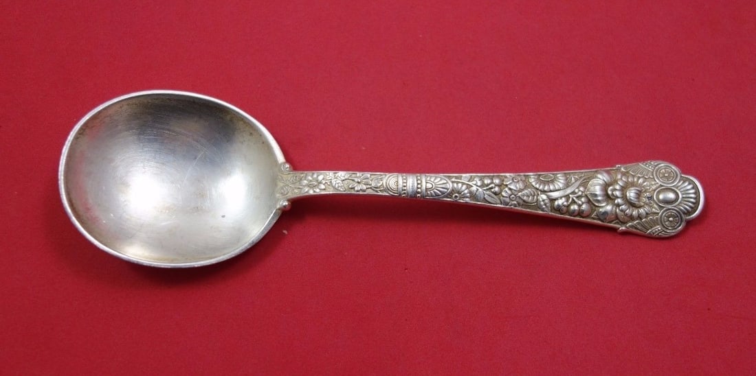 Gorham Cluny Sterling Silver Gumbo Soup Spoon 6.75 Inch Multi-Motif (1 of 1)