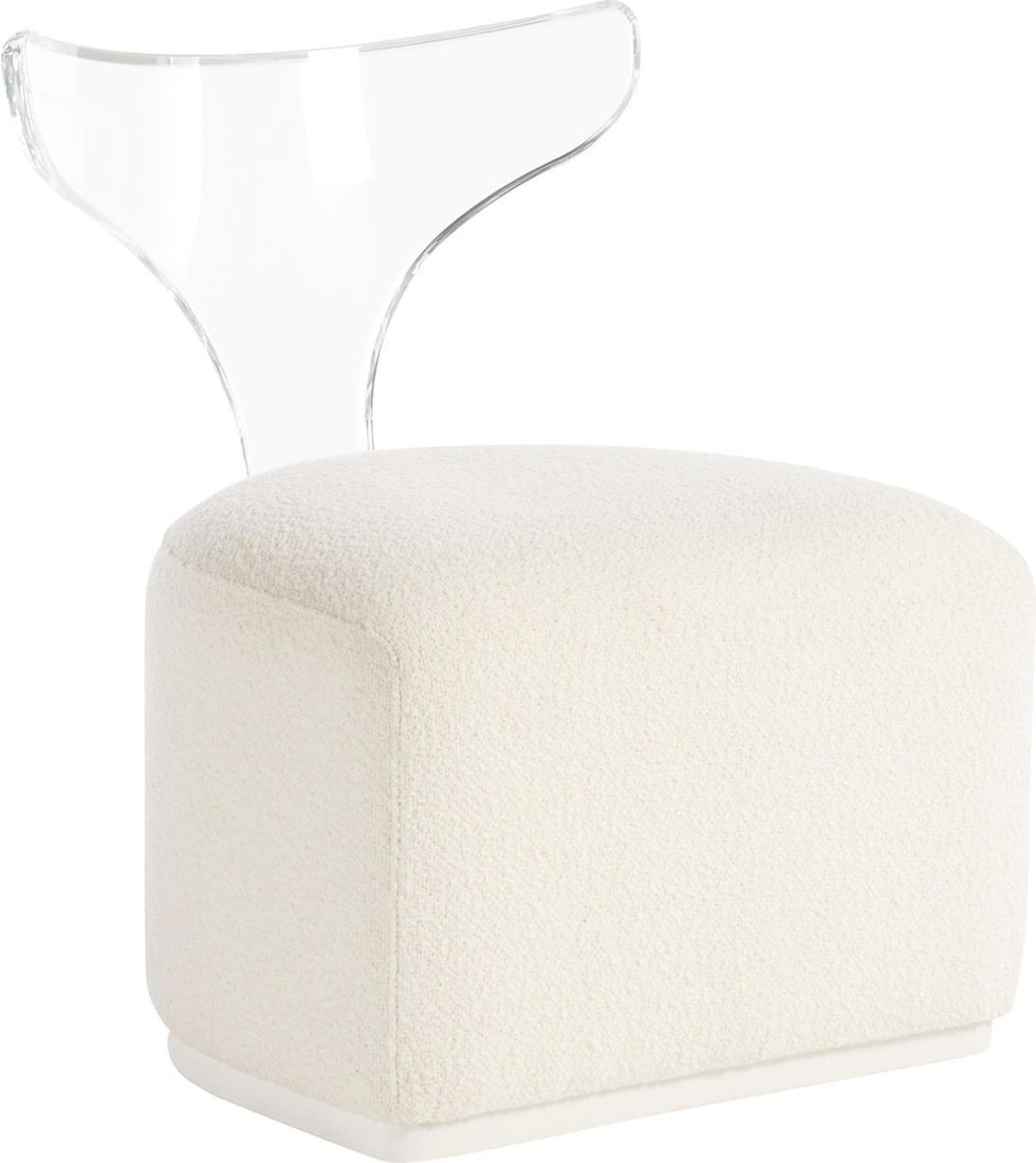 Universal Mirissa Swivel Chair in Canberra Ivory Finish (1 of 5)