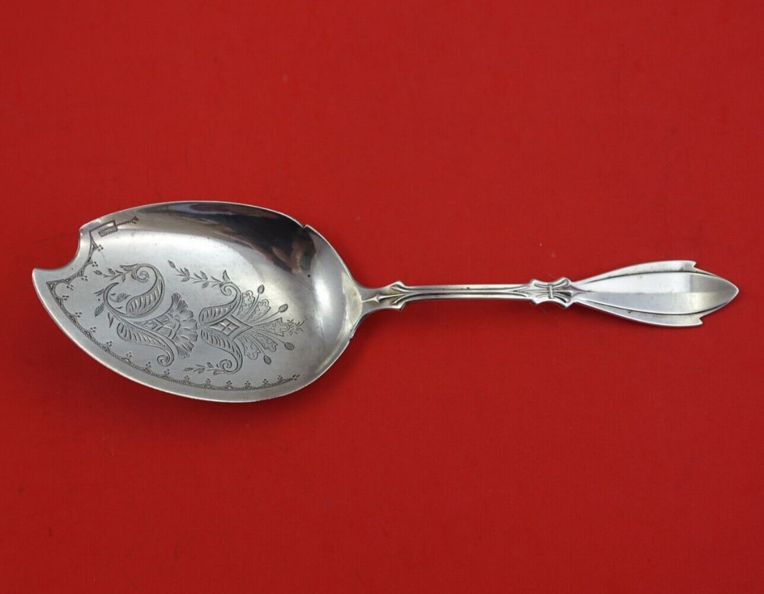 Coles-Shiebler Palace Sterling Silver Ice Cream Slice 10 Inch Serving Piece (1 of 3)