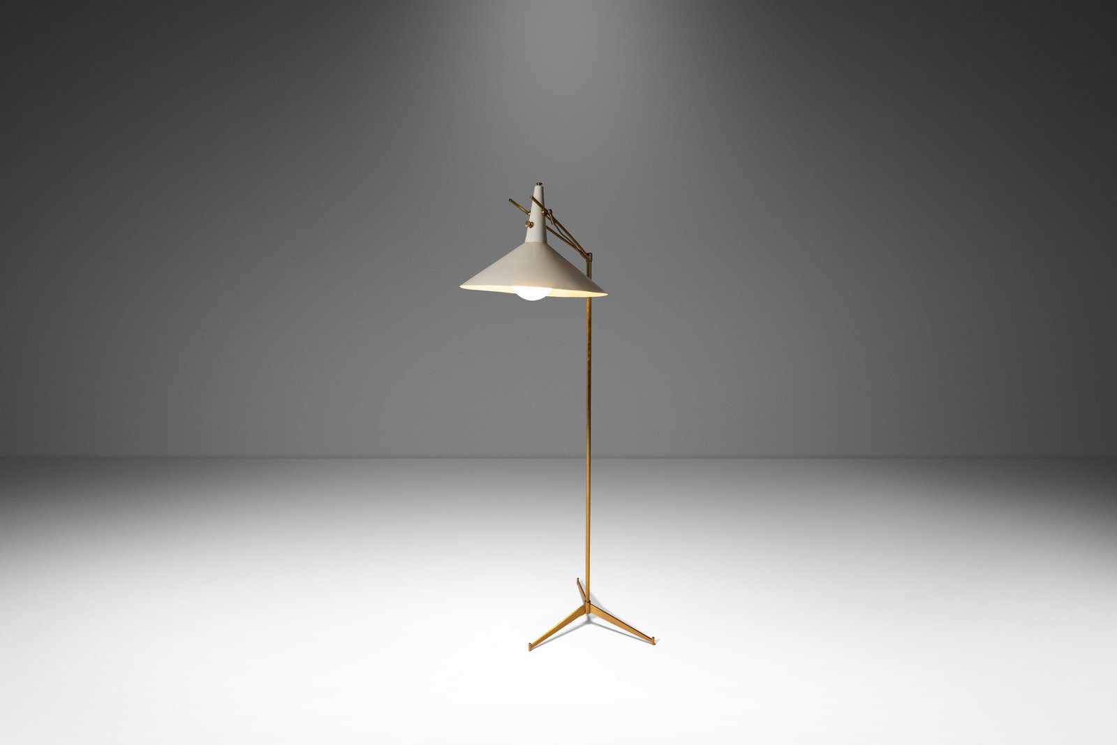 Rare Paul McCobb Model E-11 Floor Lamp for Directional USA 1950s (1 of 10)