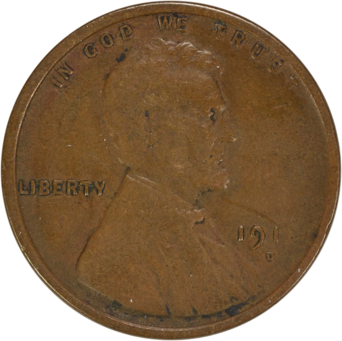 1911 D Lincoln Wheat Cent Copper EF Uncertified: 1911 D Lincoln Wheat Cent Copper EF Uncertified This is a 1911-D Lincoln Wheat Cent from the United States. The coin is composed of copper and is in circulated condition with an EF (Extremely Fine) gr