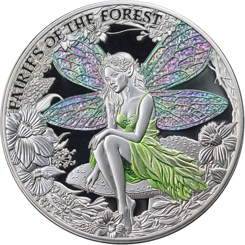 2026 Niue Silver $1 Fairies of the Forest Proof Coin OGP (1 of 3)