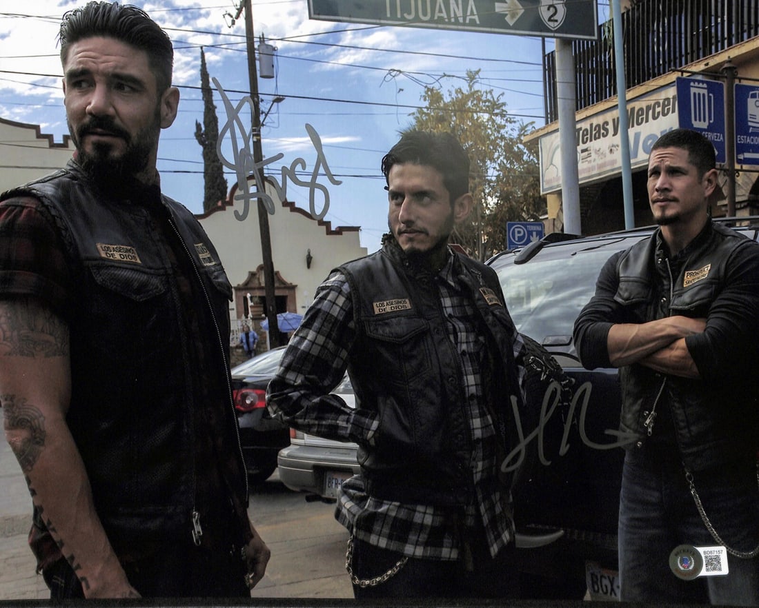 Clayton Cardenas JD Pardo Signed 11x14 Mayans Photo Beckett Authenticated (1 of 1)