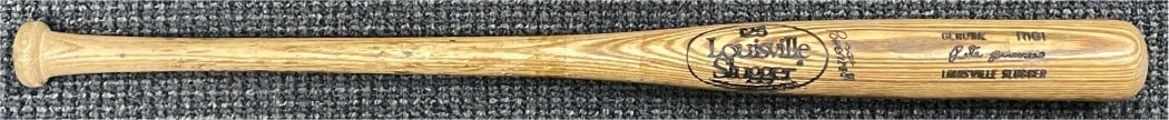Game Used Pedro Guerrero Dodgers Bat Betty Chatwood: Game Used Pedro Guerrero Dodgers Bat Betty Chatwood This is a game-used baseball bat associated with Pedro Guerrero of the Los Angeles Dodgers. The bat is connected to Betty Chatwood, affectionately k