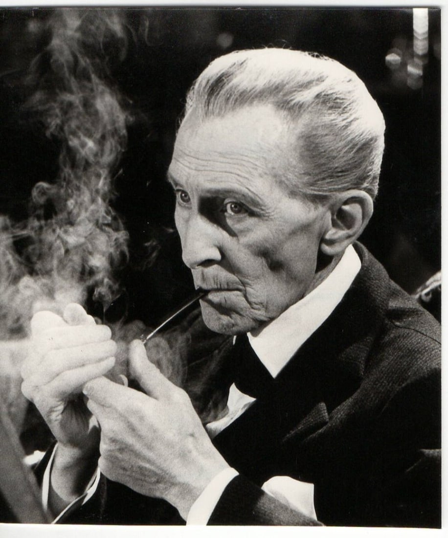 Peter Cushing Authentic Signed 3.5x4 Photo JSA Certified Star Wars Memorabilia (1 of 3)
