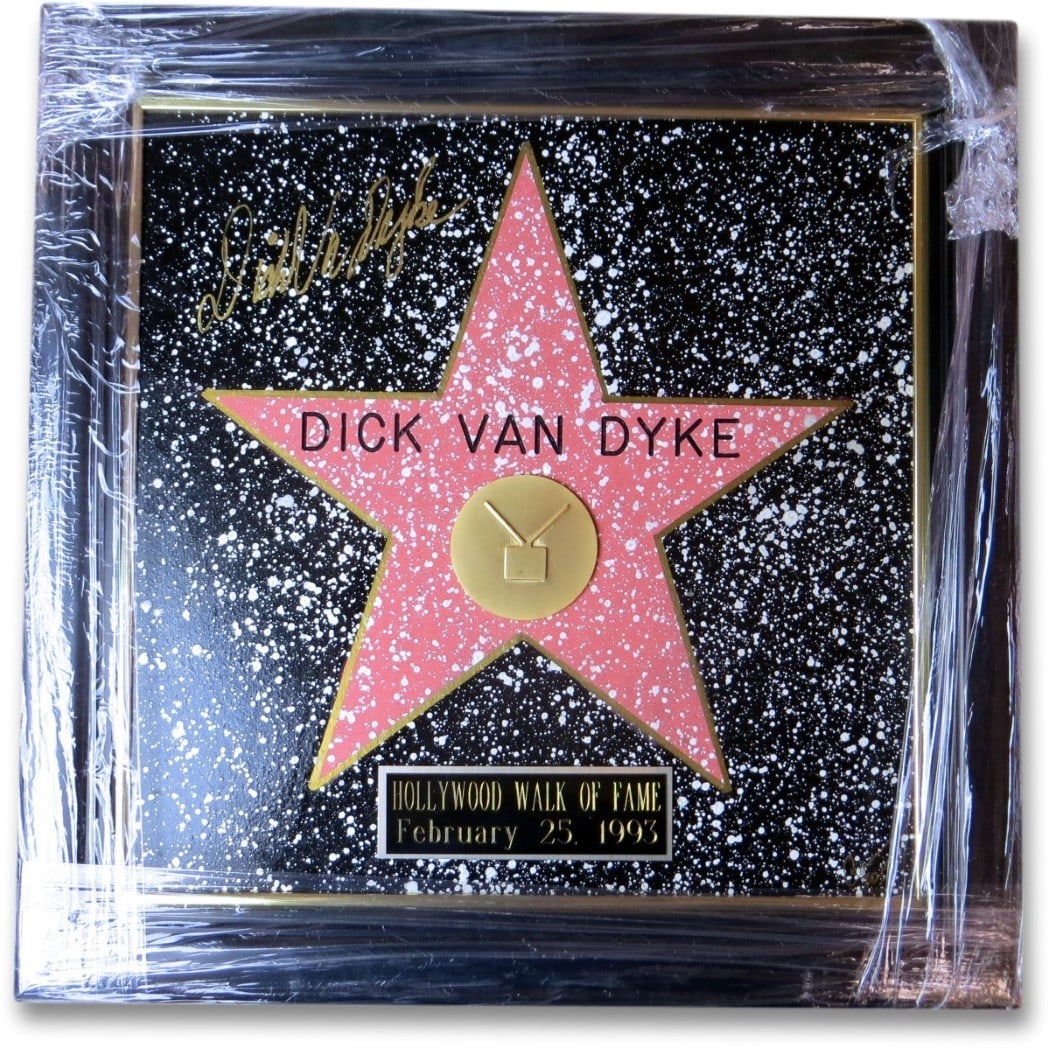 Framed 12x12 Hollywood Star Signed by Dick Van Dyke with Online Authentics COA (1 of 3)
