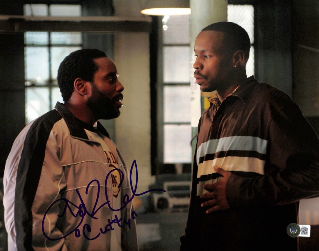 Chad Coleman Signed 11x14 Photo as Cutty Wise from The Wire Beckett Authenticated (1 of 1)