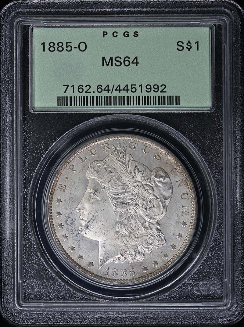 1885-O Morgan Dollar PCGS MS64 New Orleans Mint (1 of 2)