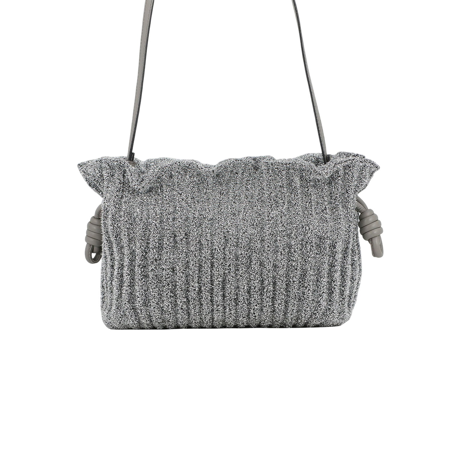 LOEWE Flamenco Knot Mini Metallic Lurex Crossbody Bag (1 of 13)