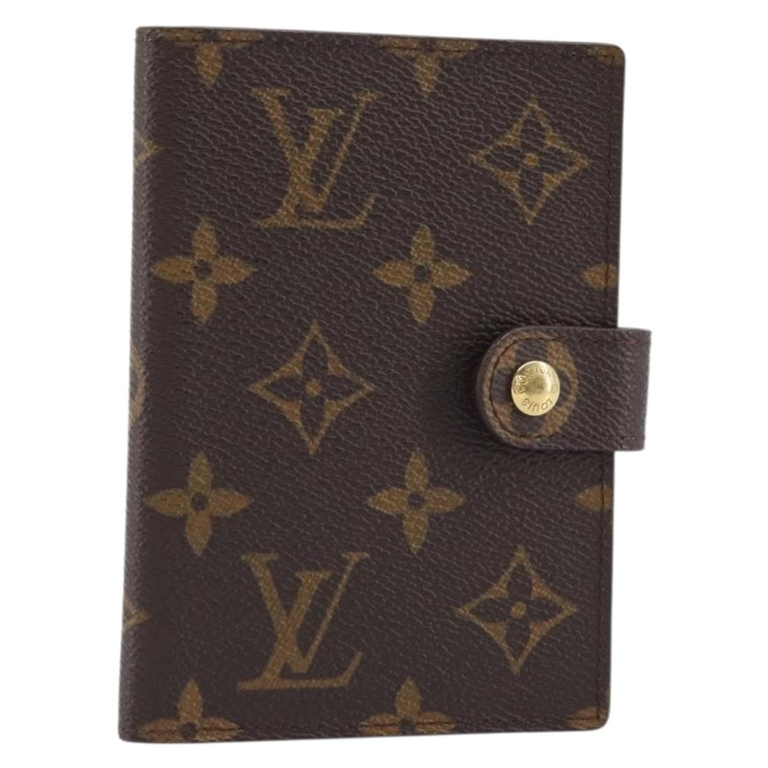 Monogram Canvas Day Planner Cover M63028 by Louis Vuitton: Monogram Canvas Day Planner Cover M63028 by Louis Vuitton This Louis Vuitton Monogram Etui Palm PDA Day Planner Cover is crafted from signature Monogram Canvas and features a classic monogram design. 