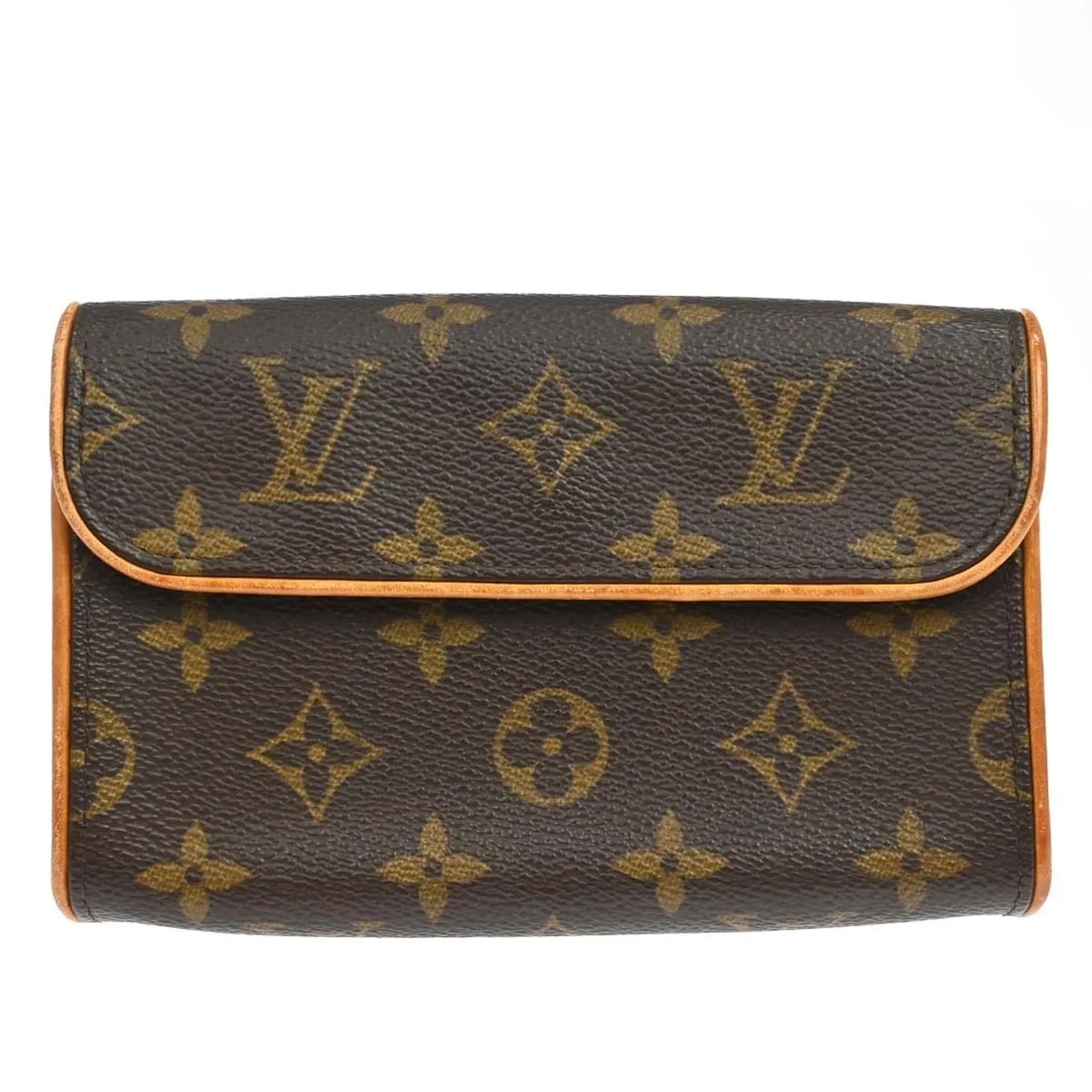 Louis Vuitton Florentine Waist Belt Bag Monogram Canvas: Louis Vuitton Florentine Waist Belt Bag Monogram Canvas Louis Vuitton Florentine Waist in brown monogram canvas. This waist bag is made in France and is presented in good condition with visible wear, 