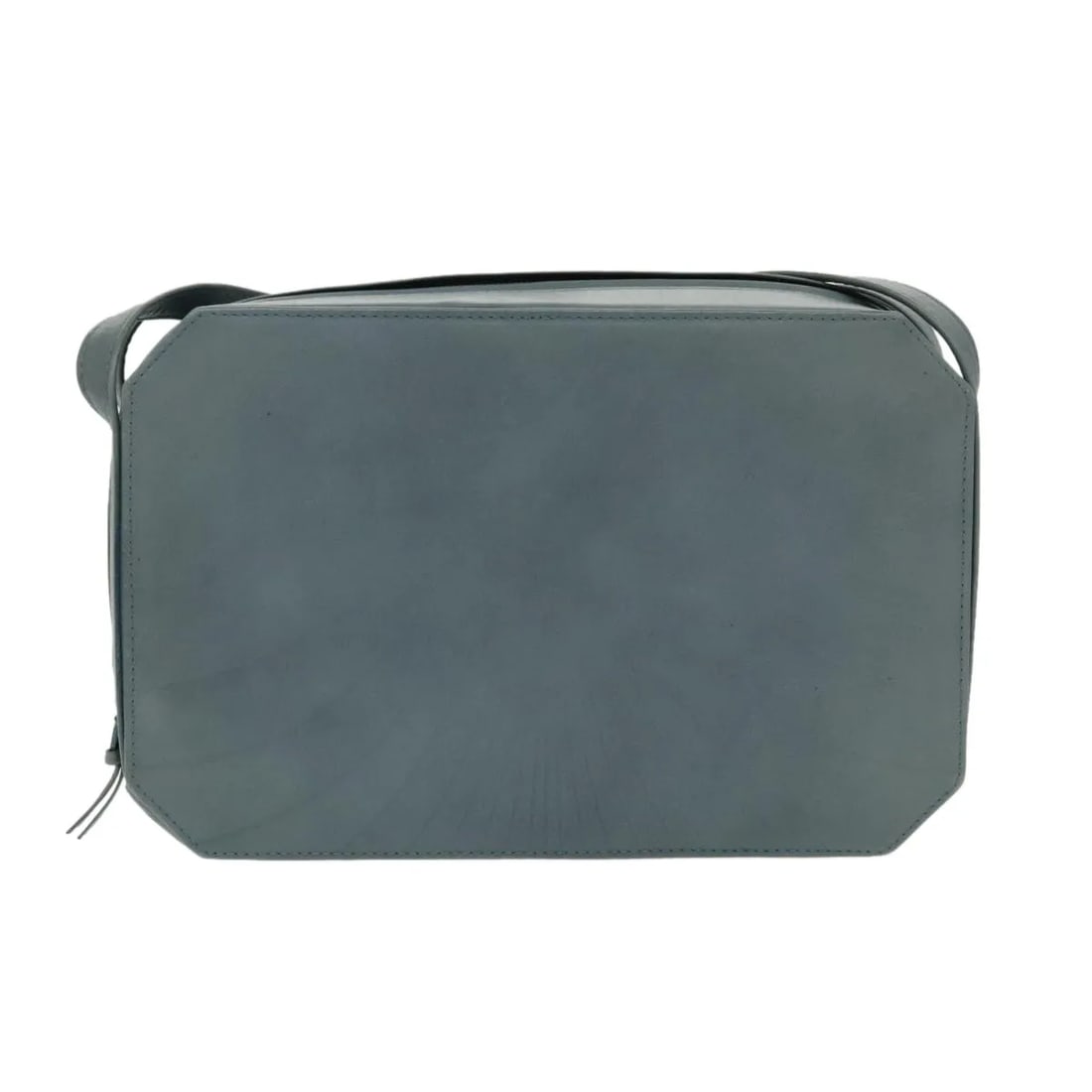 Versace Vintage Shoulder Bag Blue Leather Italy (1 of 18)