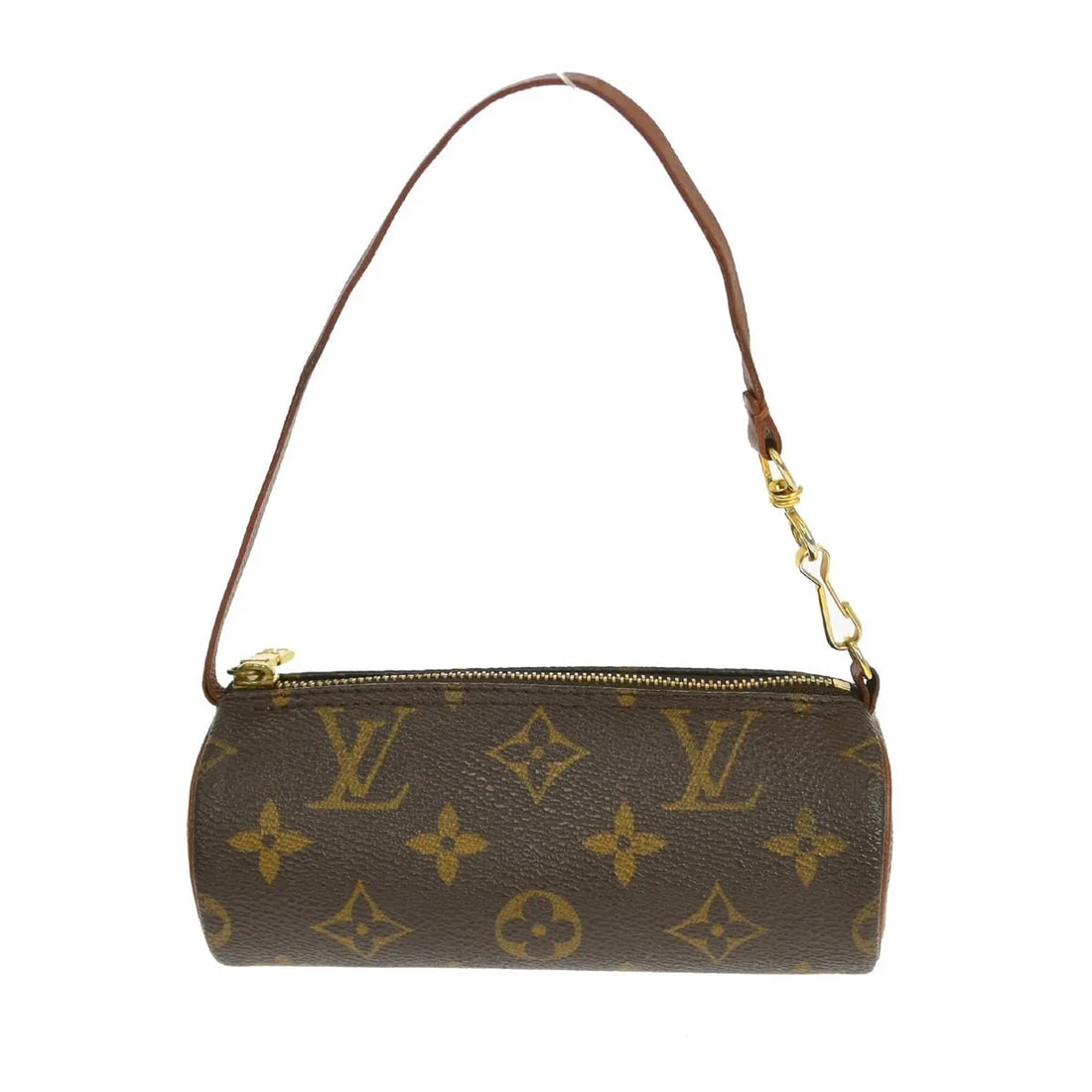 Louis Vuitton Papillon Pochette Brown Monogram Canvas Bag: Louis Vuitton Papillon Pochette Brown Monogram Canvas Bag Louis Vuitton Papillon Pochette in brown monogram canvas. This compact pouch is made in France and is presented in good condition with visible