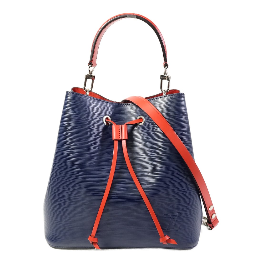 Louis Vuitton NeoNoe MM Epi Navy Calfskin Shoulder Bag (1 of 14)