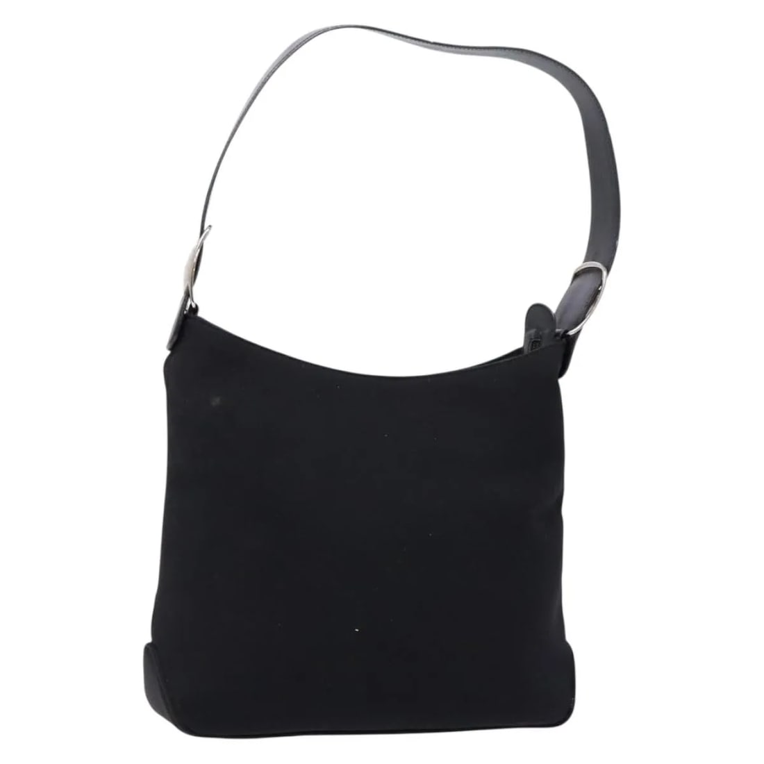 Salvatore Ferragamo Vala black canvas shoulder bag: Salvatore Ferragamo Vala black canvas shoulder bag This Salvatore Ferragamo Vala shoulder bag for women features black canvas material with metal fittings. The bag measures 34cm x 24cm x 9cm and is ma