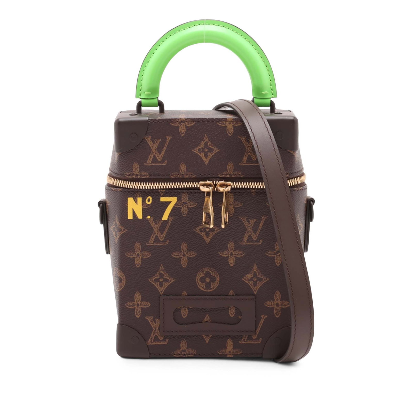 Louis Vuitton Monogram No7 Satchel Box Trunk (1 of 10)