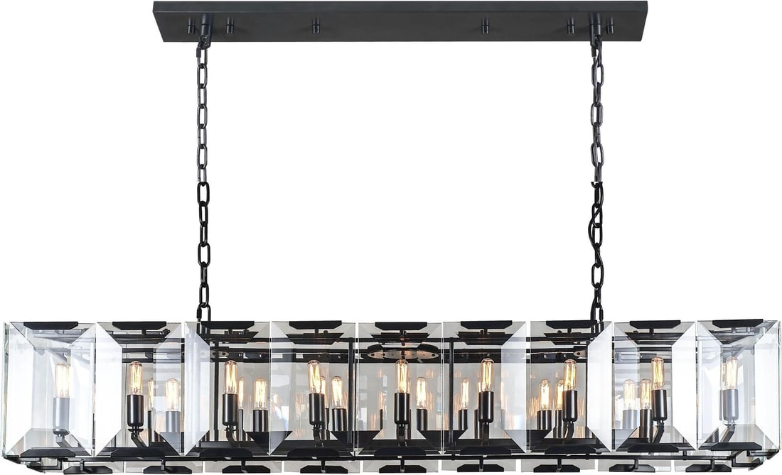 Emerald Glass Bowl Chandelier Elegant Lighting Monaco Collection (1 of 1)