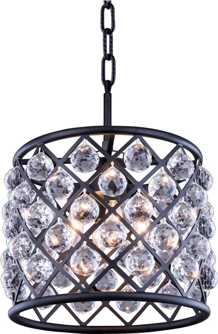 Victorian Style Madison Pendant Lamp with Royal-Cut Crystals (1 of 1)
