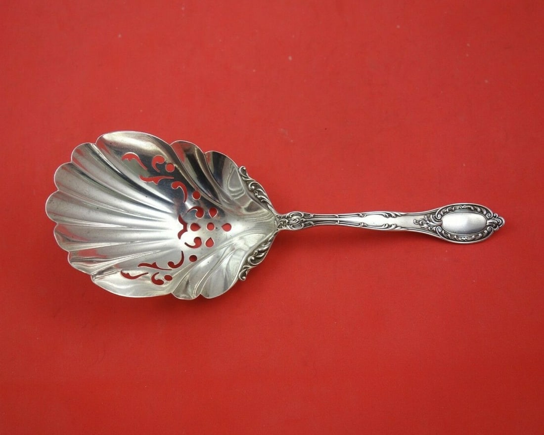 Gorham Old Colony Old Sterling Silver Saratoga Chip Server 8.5" (1 of 3)