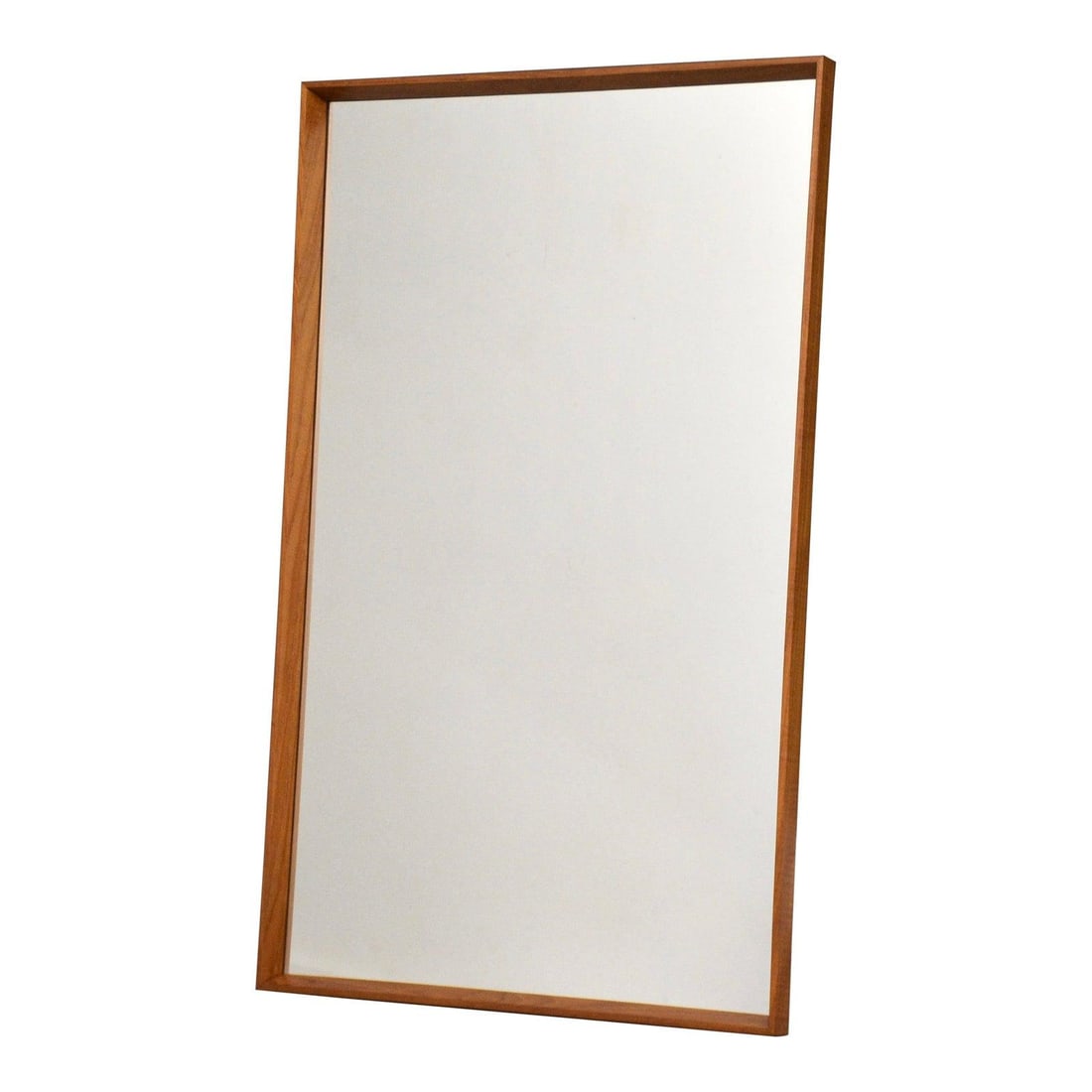 Mid Century Danish Teak Rectangular Wall Mirror Circa 1960s (1 of 5)