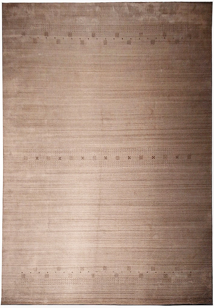 10 x 13 Gray Handmade Wool Area Rug Gabbeh Modern Design (1 of 11)