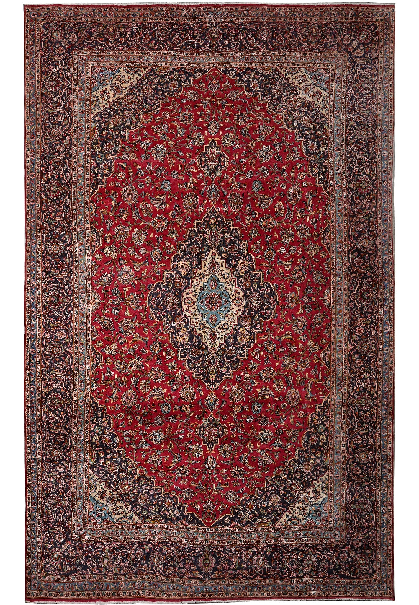 Authentic Persian Keshan Rug 10 x 15 (1 of 13)