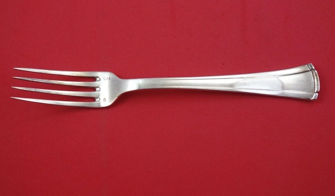 Puiforcat Cyperus Sterling Silver Dinner Fork 8.25 Inch (1 of 2)