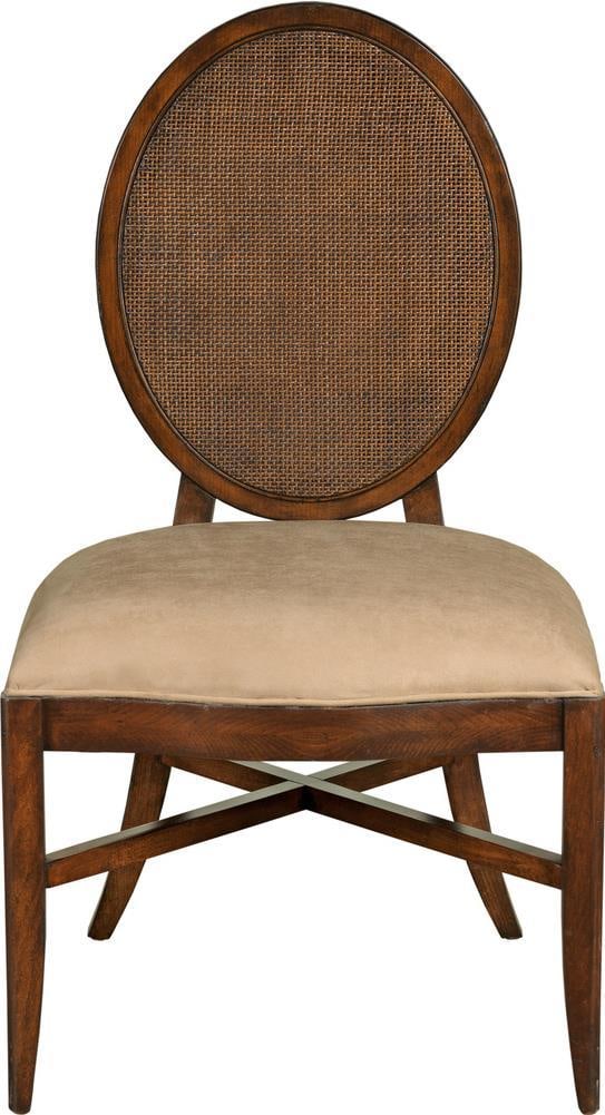Queen Anne Style Mahogany Cane Side Chair by Port Eliot (1 of 1)