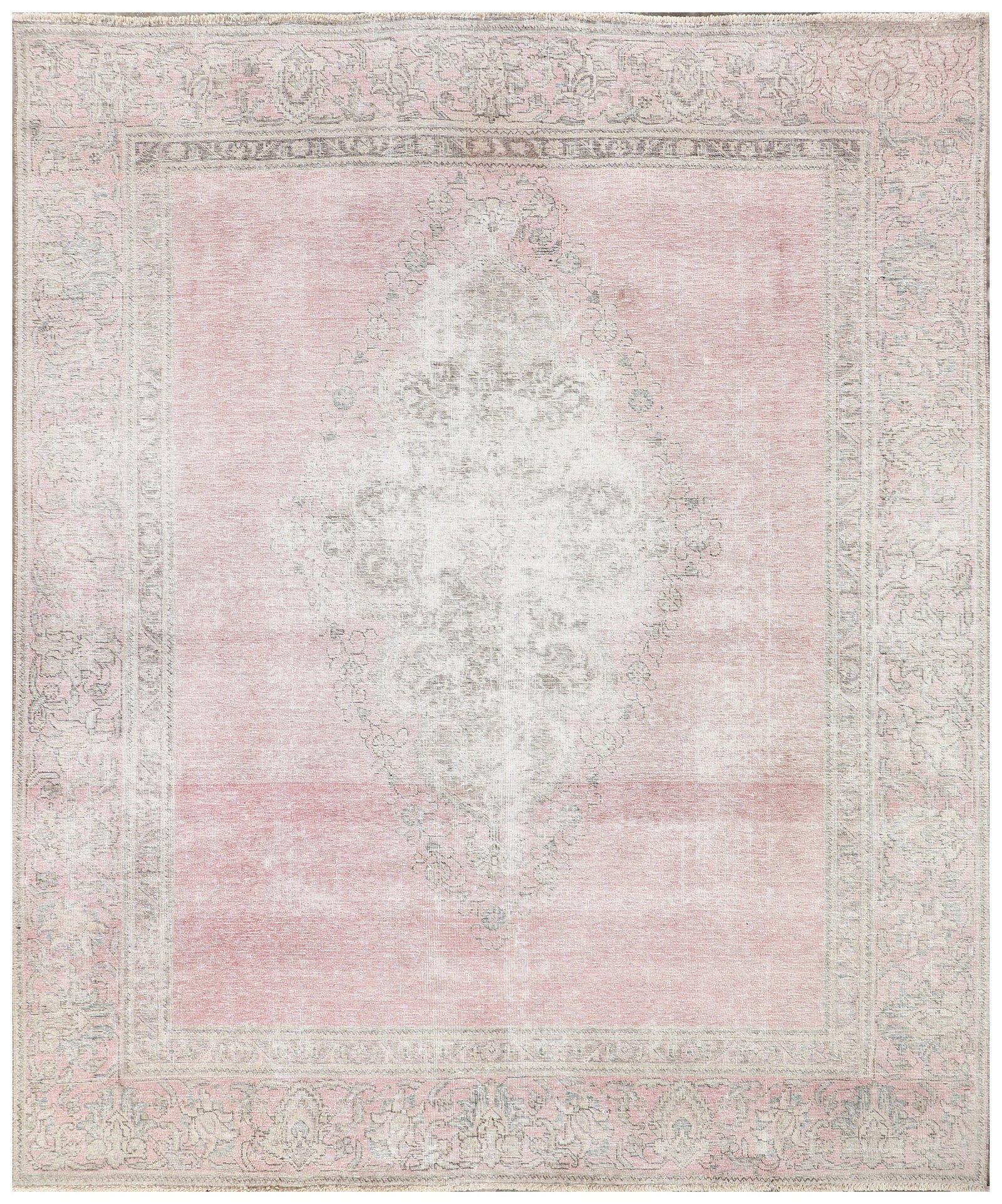 Vintage 7.3 x 8.10 Persian Hand-knotted Overdyed Rug: Vintage 7.3 x 8.10 Persian Hand-knotted Overdyed Rug Free continental US Shipping This vintage Persian rug measures 7.3 x 8.10 feet and features a hand-knotted design with an overdyed finish, showcasi