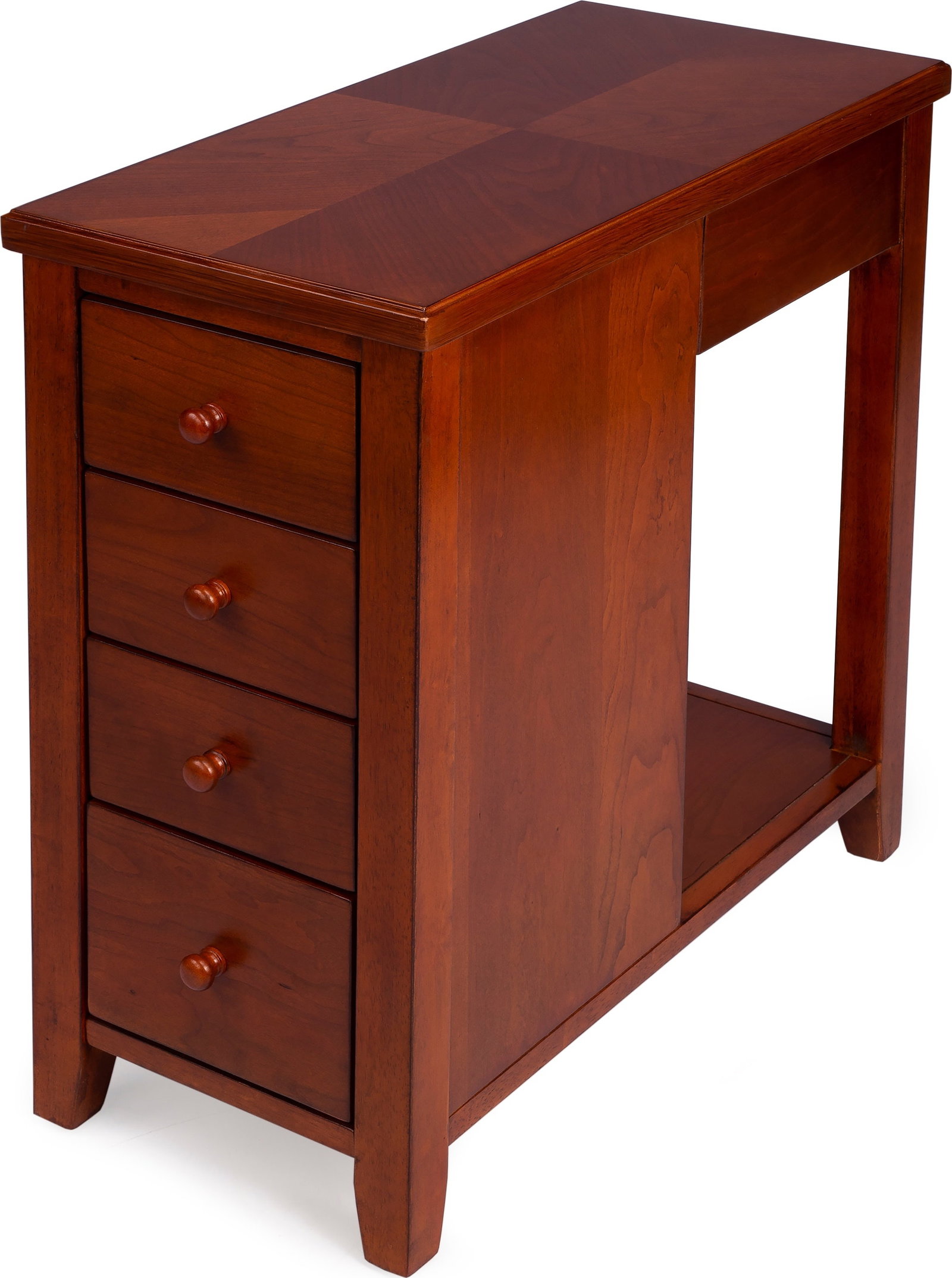 Butler Kelton Olive Ash Narrow Side Table Transitional Style (1 of 9)