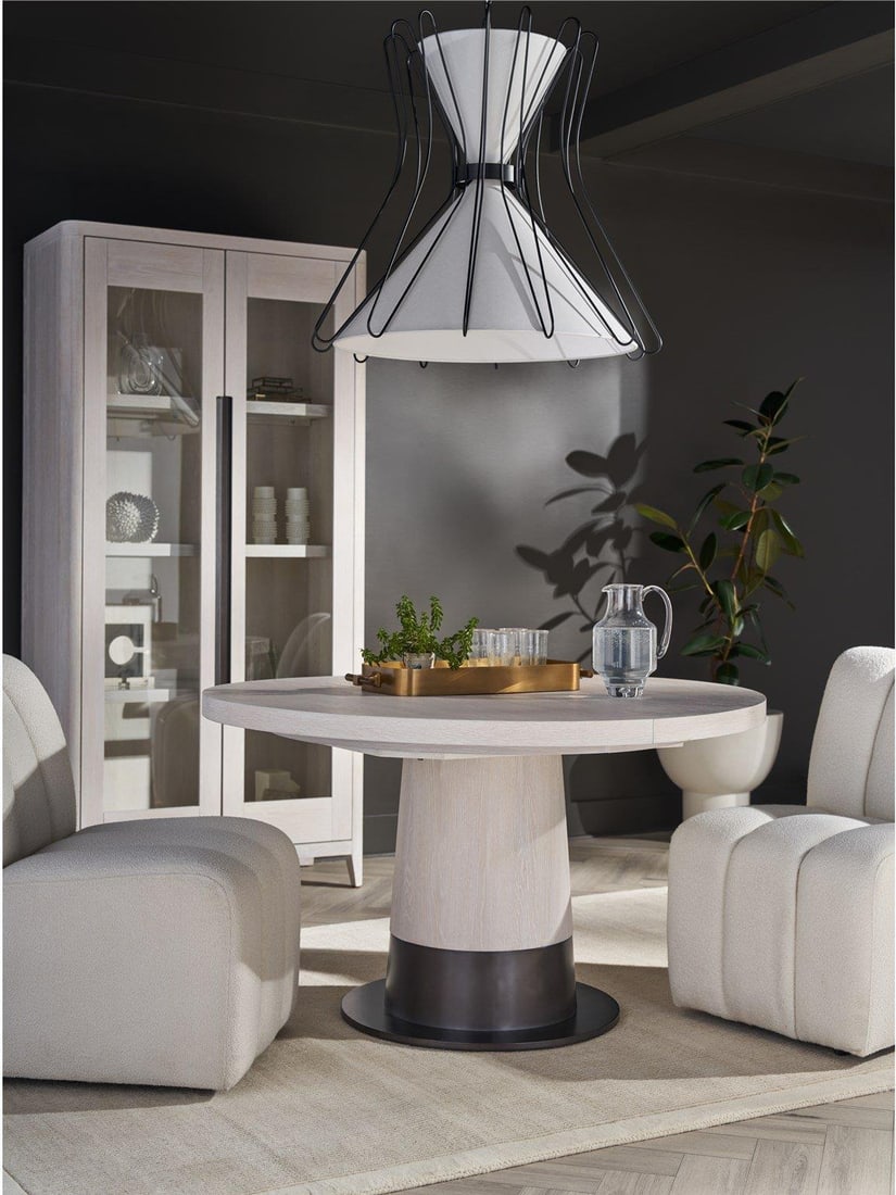 Universal Solara Dining Table White Oak Contemporary Design (1 of 4)