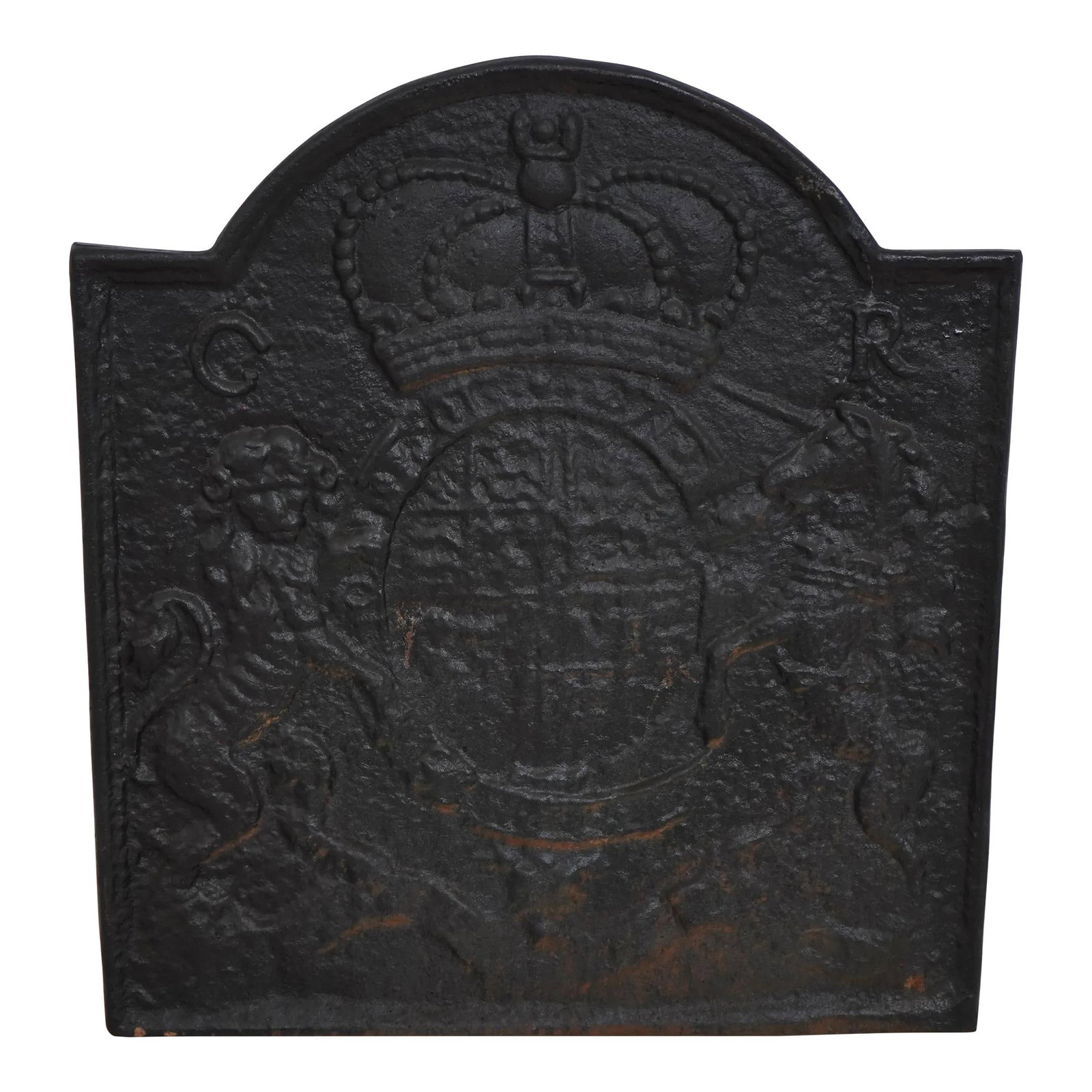 Virginia Metalcrafters Colonial Williamsburg Iron Fireplace Back 21.5 x 24 Classic Design (1 of 10)