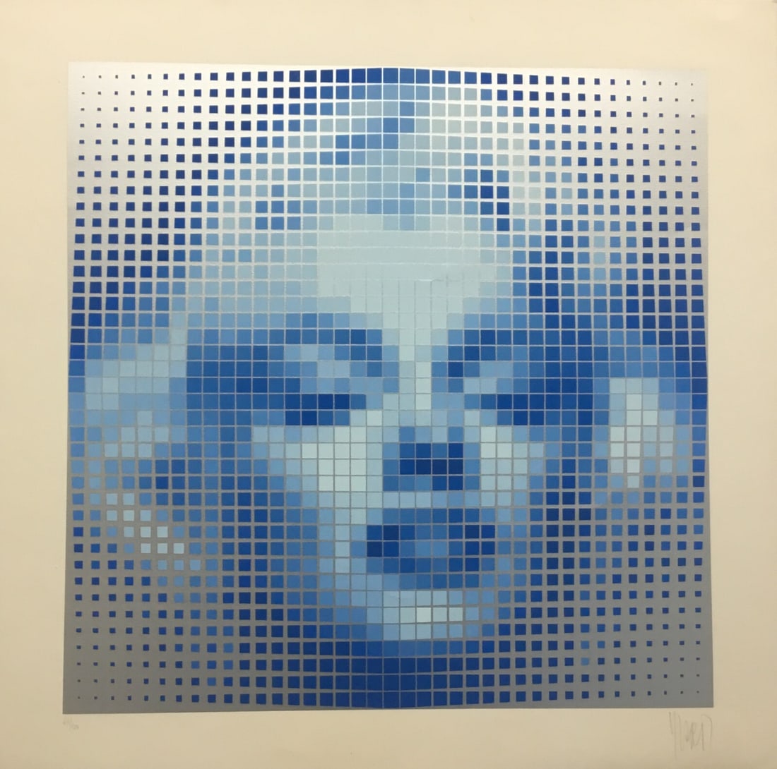 Jean-Pierre Yvaral Mystique I Marilyn Monroe Signed Limited Edition Serigraph 64/100 (1 of 4)