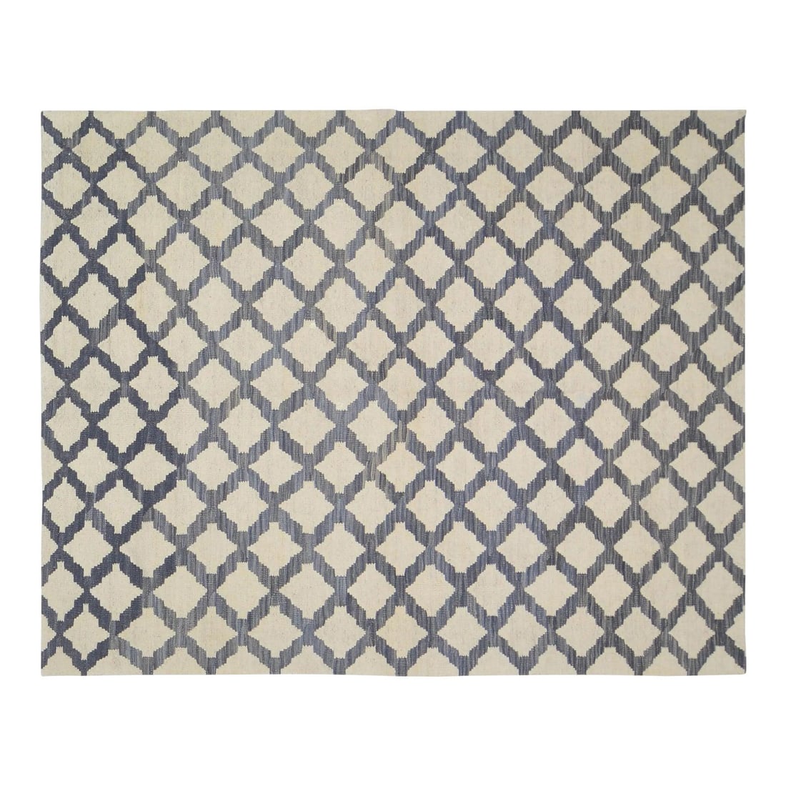 Moroccan Wool Kilim Rug Hand Knotted Natural Colors 6x7'7" Vintage 1960s: Moroccan Wool Kilim Rug Hand Knotted Natural Colors 6x7'7" Vintage 1960s This vintage Moroccan kilim from the 1960s is hand knotted using natural colors, featuring a soft texture and a fine weave. Cra
