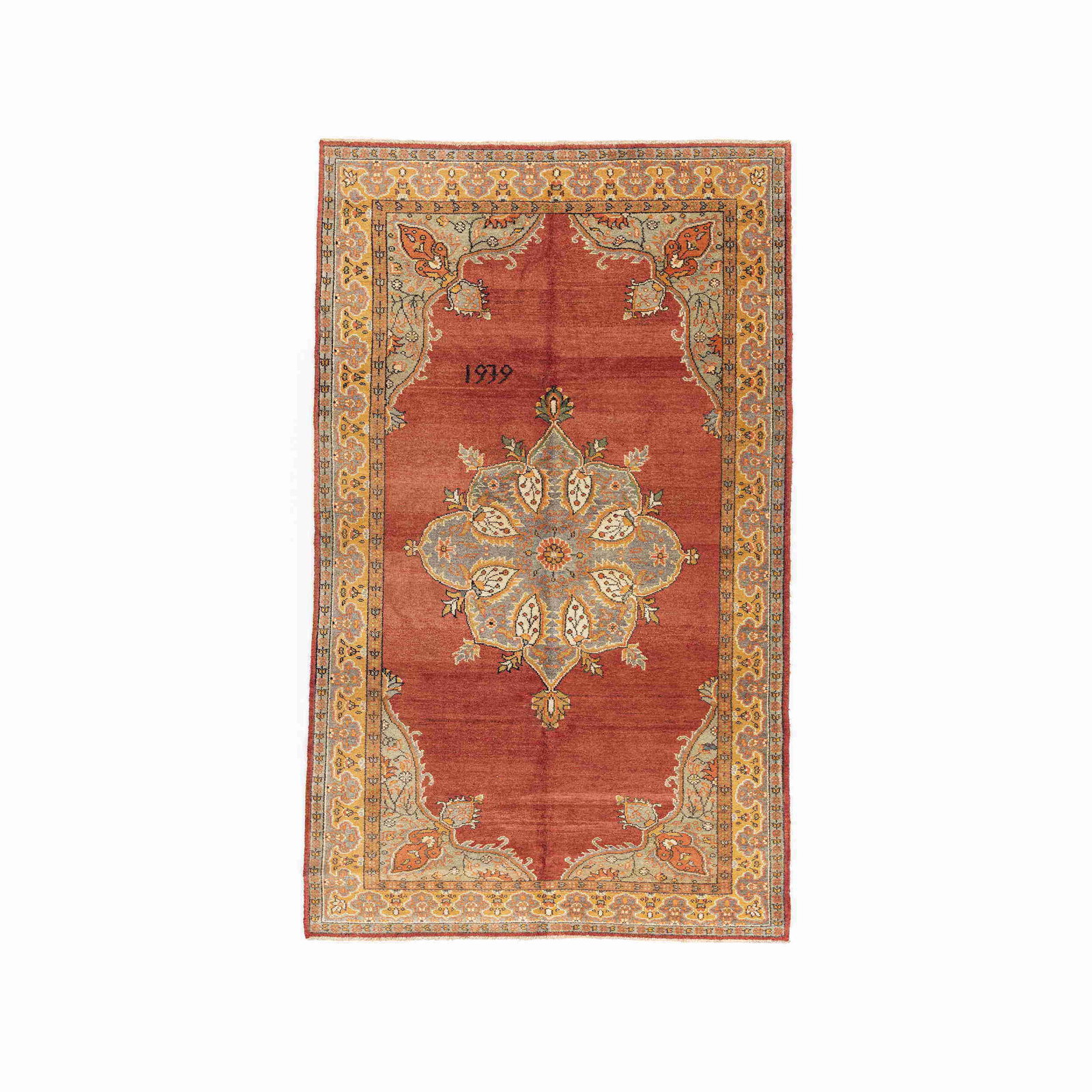Authentic Handmade Anadol Wool Carpet 74 x 122.8 Inches: Authentic Handmade Anadol Wool Carpet 74 x 122.8 Inches Discover the beauty of authentic handmade Anadol wool carpets, crafted with meticulous attention to detail. This exquisite carpet features a woo